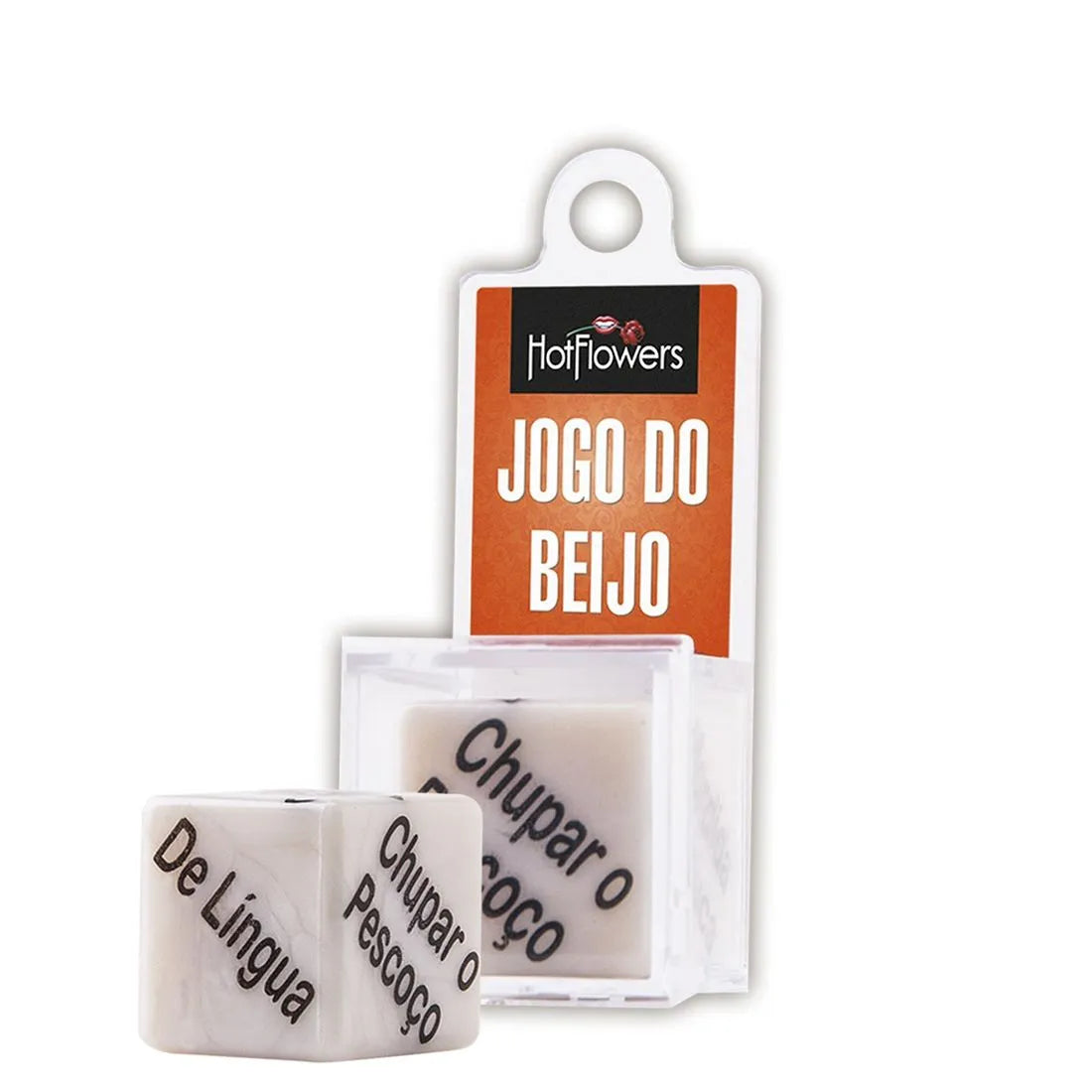 Dado Erótico Jogo do Beijo - Hot Flowers