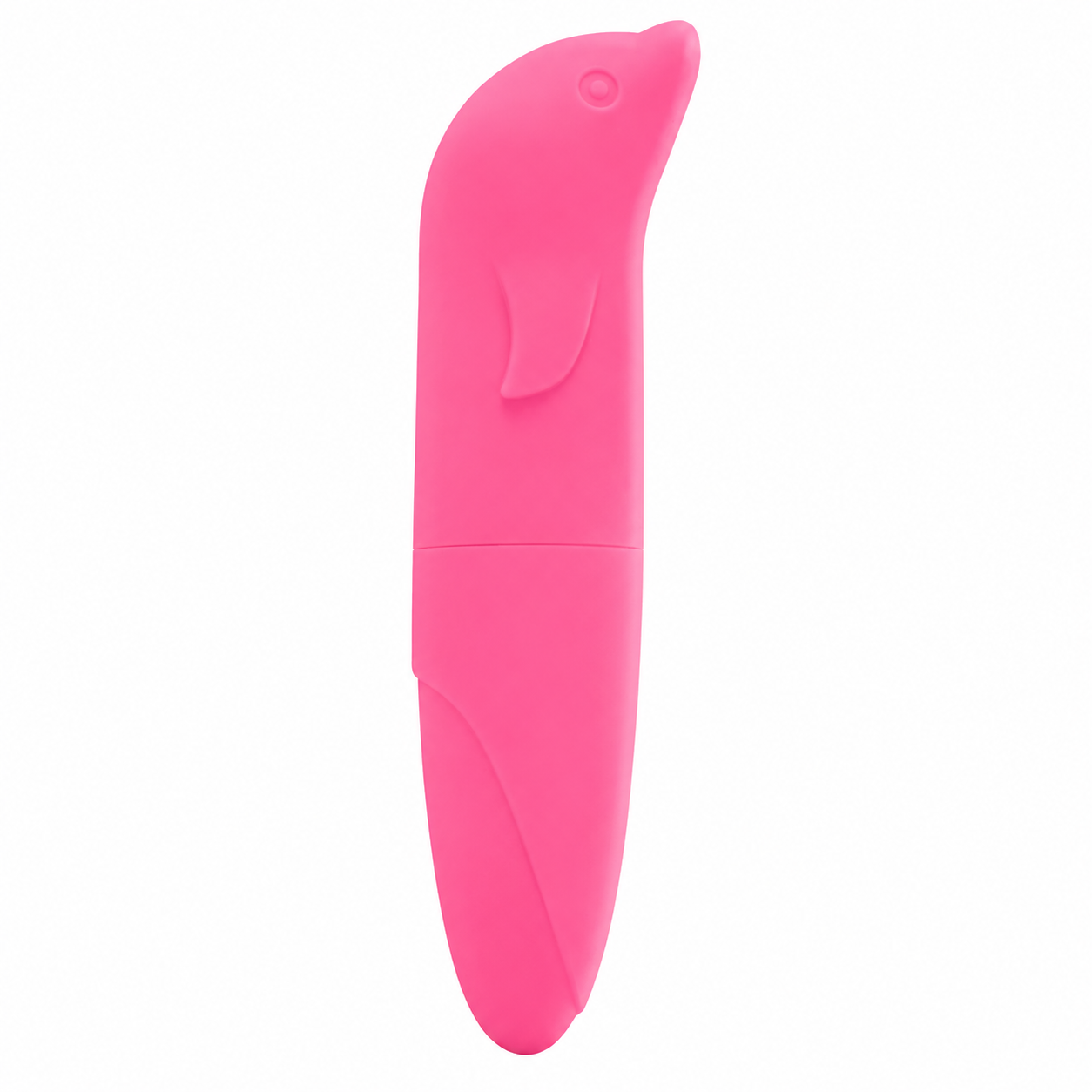 Vibrador Golfinho Silicone Premium À Prova Dágua - Rosa