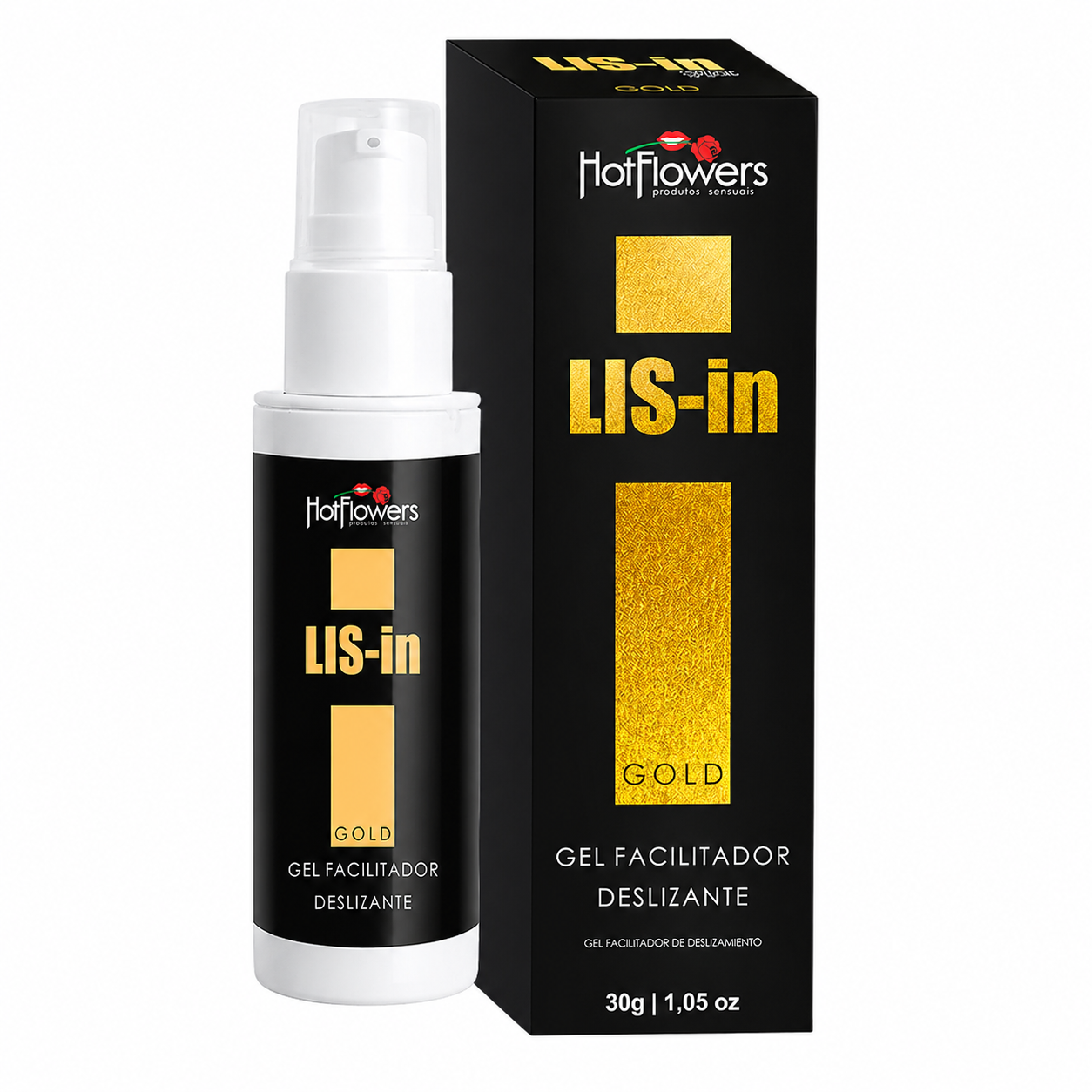 Gel Lubrificante Dessensibilizante Lis-In 7g - Hot Flowers