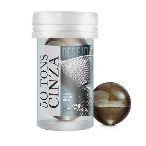 Hot Ball Excitante 50 Tons de Cinza - 2Un - Hot Flowers