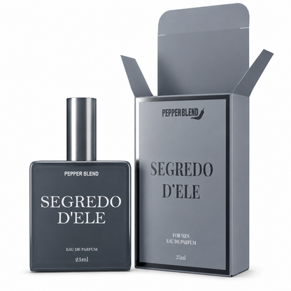 Perfume Masculino Segredo D'ele Edp Sedutor Alta Fixação - Pepper Blend