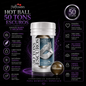 Hot Ball Excitante 50 Tons Escuro - 2Un - Hot Flowers
