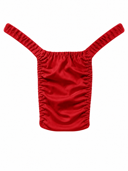 Calcinha Trans Tanga para Aquendar – TAM M - Vermelha
