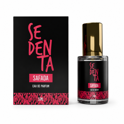 Perfume Feminino EDP Sedenta Safada 10ml + Gel Excitante Picante - Pepper Blend