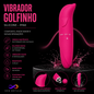 Vibrador Golfinho Silicone Premium À Prova Dágua - Pink