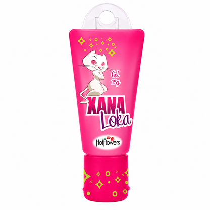 Lubrificante e Excitante Íntimo Xana Loka - Hot Flowers