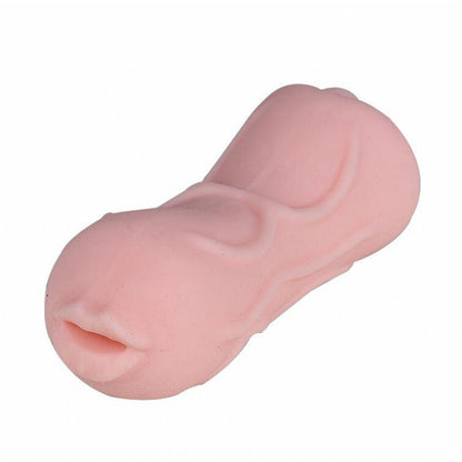 Masturbador Masculino Boca e Vagina Cyberskin - 18cm x 5cm