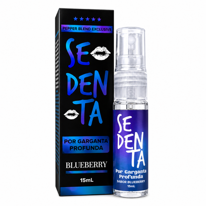Gel Dessensibilizante Sedenta Garganta Profunda Blueberry 15ml - Pepper Blend