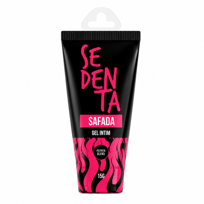 Perfume Feminino EDP Sedenta Safada 10ml + Gel Excitante Picante - Pepper Blend