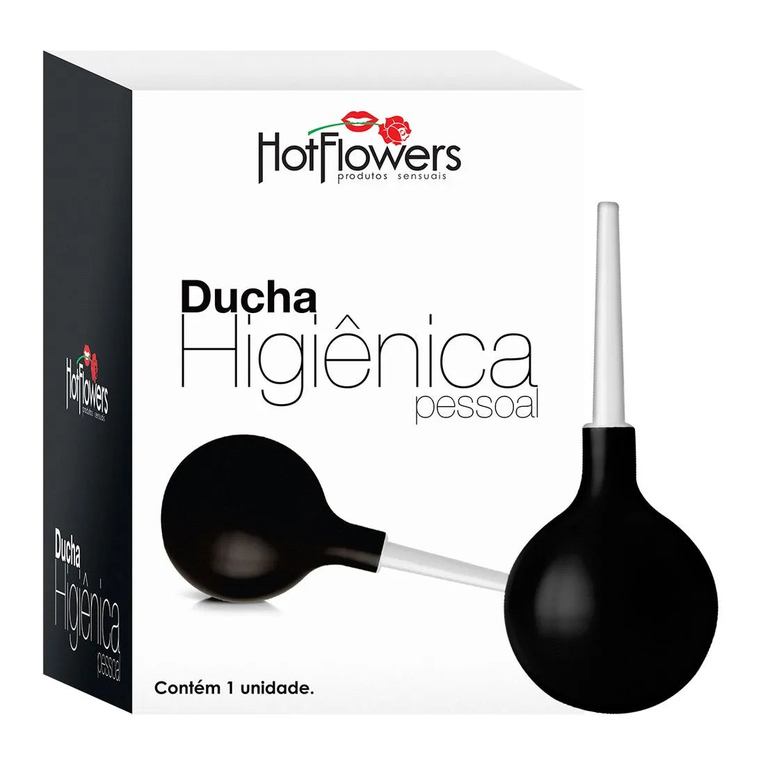 Ducha Intima Higienica Silicone 200ml - Hot Flowers