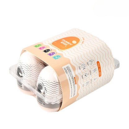 Kit 6 Masturbadores Masculino Egg Cyberskin - 5 Modelos Diferentes