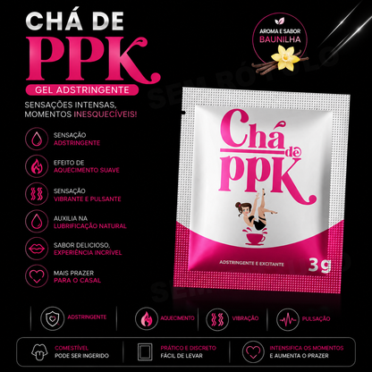 Gel Adstringente Excitante Íntimo Chá de PPK - Pepper Blend