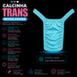 Calcinha Trans Tanga para Aquendar – TAM M - Azul Claro