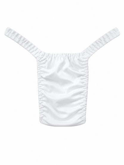 Calcinha Trans Tanga para Aquendar  – TAM P - Branca