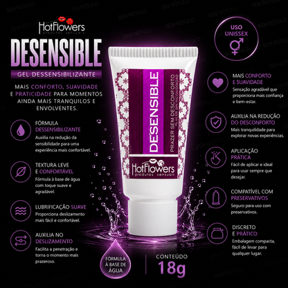 Gel Dessensibilizante Desensible 18g - Hot Flowers