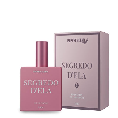 Perfume Feminino Segredo D'ela Edp Sedutor Alta Fixação - Pepper Blend