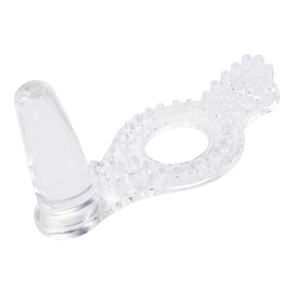 Anel Estimulador com Plug Transparente - Hot Flowers